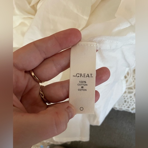 THE GREAT. Cream Maxi Dress - Picture 10 of 10